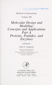Cover of: Molecular design and modeling by edited by John J. Langone.