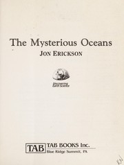 Cover of: The mysterious oceans