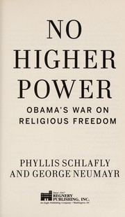 Cover of: No higher power