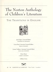 Cover of: The Norton anthology of children's literature: the traditions in English