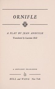Cover of: Ornifle