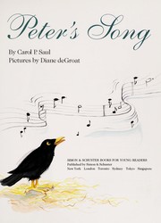 Cover of: Peter's song by Carol P. Saul