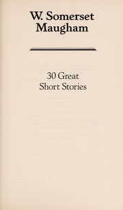 Cover of: 30 Great Short Stories