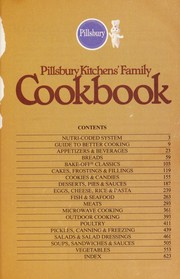 Cover of: Pillsbury kitchens' family cookbook.