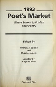 1993 Poet's market : where & how to publish your poetry by Michael J. Bugeja, Christine Martin
