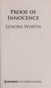 Cover of: Proof of innocence