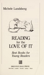 Cover of: Reading for the love of it: best books for young readers