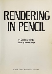 Cover of: Rendering in pencil