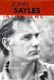 Cover of: John Sayles: Interviews (Conversations With Filmmakers Series)