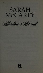 Shadow's stand by Sarah McCarty
