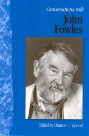 Cover of: Conversations with John Fowles