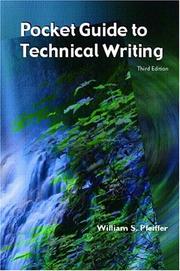 Cover of: Pocket guide to technical writing