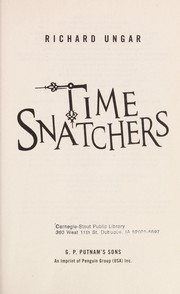 Cover of: Time snatchers
