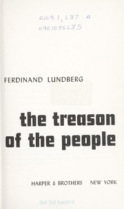 Cover of: The treason of the people.