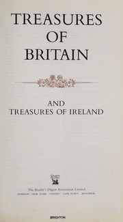 Cover of: Treasures of Britain and treasures of Ireland