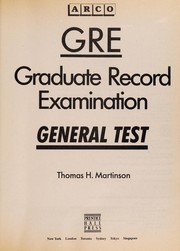 GRE by Thomas H. Martinson