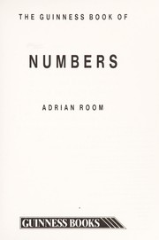 Cover of: The Guinness book of numbers