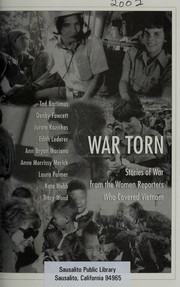 Cover of: War torn by Tad Bartimus ... [et al.] ; introduction by Gloria Emerson.