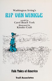 Cover of: Washington Irving's Rip Van Winkle by Carol Beach York