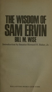 Cover of: Wisdom of SAM Ervin