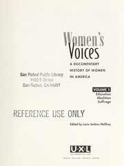 Cover of: Women's voices : a documentary history of women in America