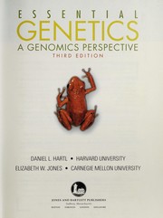 Cover of: Essential genetics: a genomics perspective