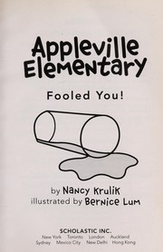 Cover of: Appleville elementary: fooled you!