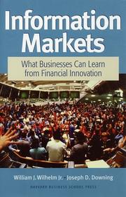 Information markets : what businesses can learn from financial innovation