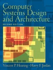 Cover of: Computer systems design and architecture