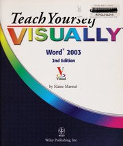 Cover of: Teach yourself visually Word 2003