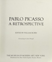 Cover of: Pablo Picasso: a retrospective