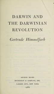 Cover of: Darwin and the Darwinian revolution.