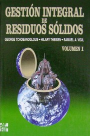 Cover of: Gestion Integral de Residuos Solidos 2 Tomos by George Tchobanoglous