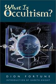 Cover of: What is occultism?
