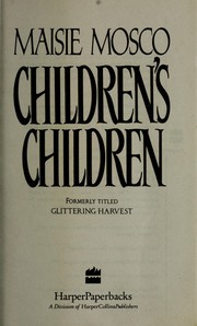 Cover of: Children's children