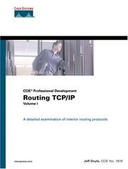 Routing TCP/IP by Jeff Doyle