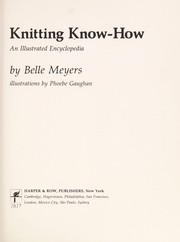 Cover of: Knitting Know-How