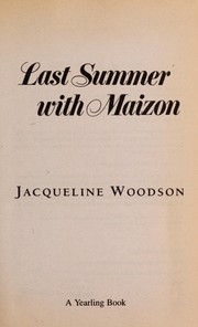 Cover of: Last summer with Maizon