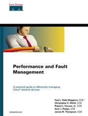 Performance and fault management