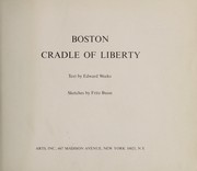 Cover of: Boston, cradle of liberty