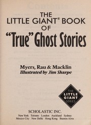 Cover of: The little giant book of "true" ghost stories (The little giant series)
