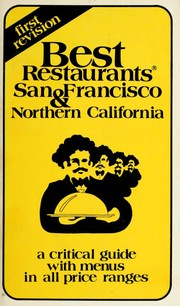 Cover of: Best restaurants, San Francisco & Northern California