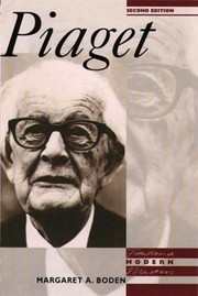 Piaget by Margaret A. Boden