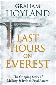 Last Hours on Everest by Graham Hoyland