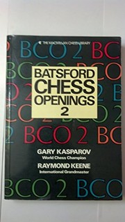 Cover of: Batsford chess openings2