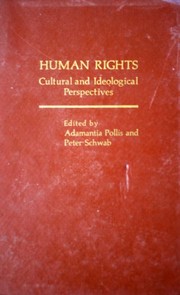 Cover of: Human rights: cultural and ideological perspectives