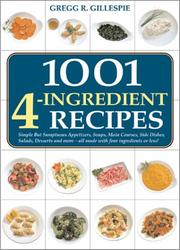 Cover of: 1001 Four-Ingredient Recipes