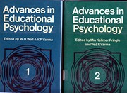 Cover of: Advances in educational psychology
