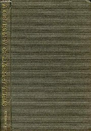 Cover of: A dictionary of literary terms by Sylvan Barnet