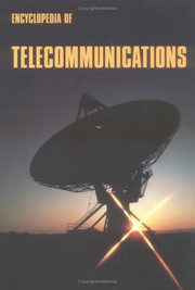 Cover of: Encyclopedia of telecommunications
